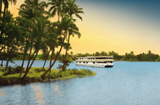 Honeymoon in M V Vrinda(Houseboat)